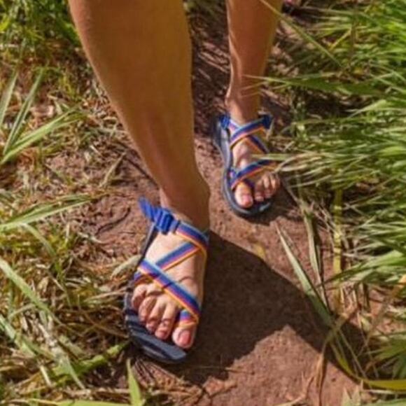 Chaco Shoes - Chaco Women's Blue Tera Sunset Z/Cloud 2 Strappy Sandals